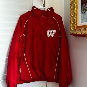 Wisconsin Badgers Quarter-Zip Jacket
